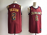 Cavaliers 2 Collin Sexton Burgundy Nike Swingman Jersey,baseball caps,new era cap wholesale,wholesale hats